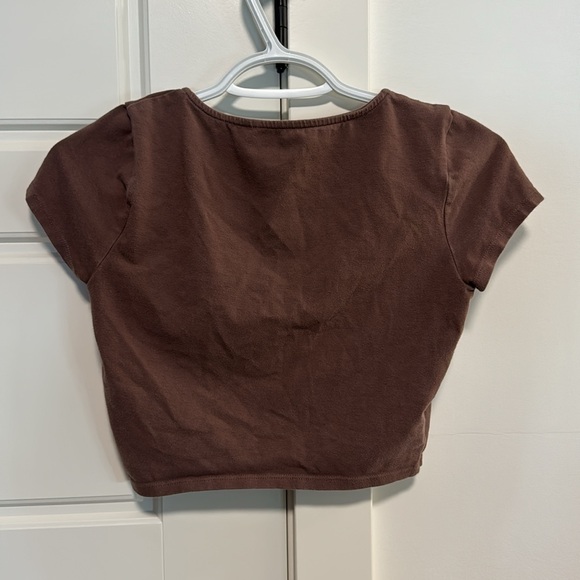Brown PacSun crop top - Picture 2 of 2